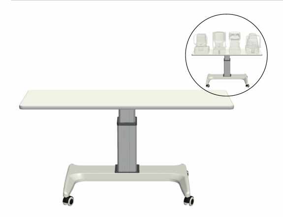 Veatch Wheelchair Accessible Instrument Table - Multi Instruments 