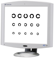 Topcon PC-50S LCD Visual Acuity System for CV-5000S 