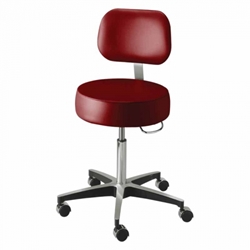 Deluxe Exam Stool With Back